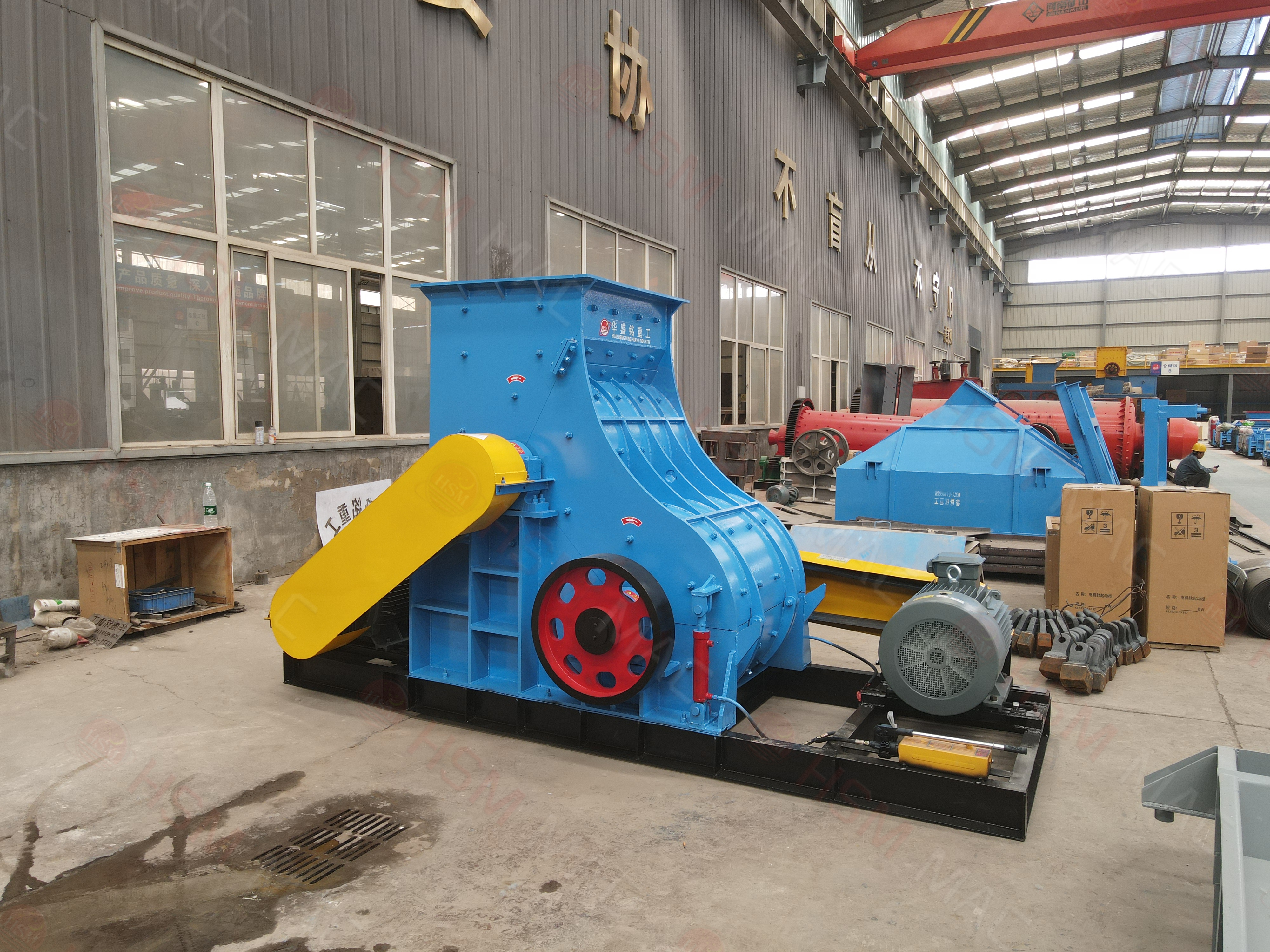 用双级锤式破碎机处理煤矸石，出料粒度能达标吗？